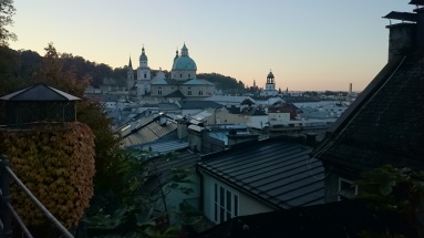 Panorama über Salzburg